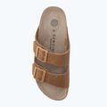 Дамски чехли Genuins Hawaii Oiled Leather clay 5