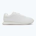 Calvin Klein Women's Shoes HW0HW02574 Runner Lace Up Mono Pu Triple Bright White 2