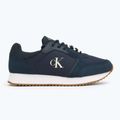 Мъжки обувки Calvin Klein YM0YM01326 Retro Runner Sock Lace Up Ny-Su Calvin Navy/Bright White/Gum 2