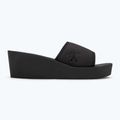 Calvin Klein дамски джапанки YW0YW01725 Beach Wedge Slide Canvas triple black 2