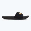 Детски чехли Nike Kawa black/metallic gold 2