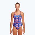 Дамски бански от една част Funkita Diamond Back One Piece out foxed 2