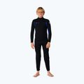 Детски неопренов костюм за плуване Rip Curl Trad 4/3 mm Back Zip black/blue