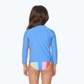 Детска тениска за плуване Rip Curl Sunshine Revival Rashie cornflower blue 8