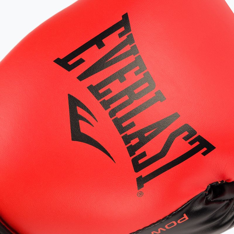 Мъжки боксови ръкавици EVERLAST Powerlock Pu red EV2200 5