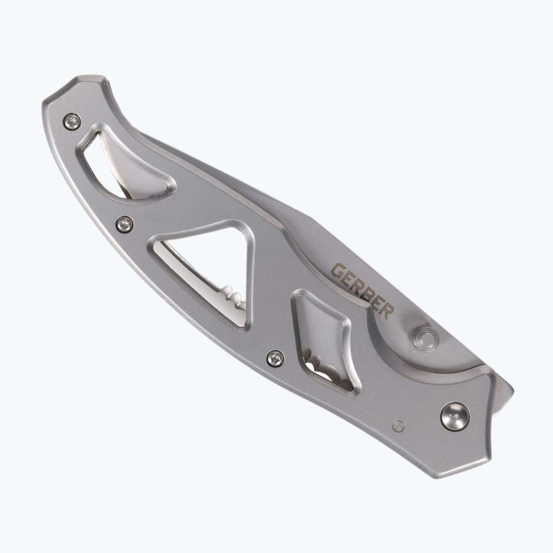 Gerber Paraframe II Folder назъбен сребърен туристически нож 31-003619 2