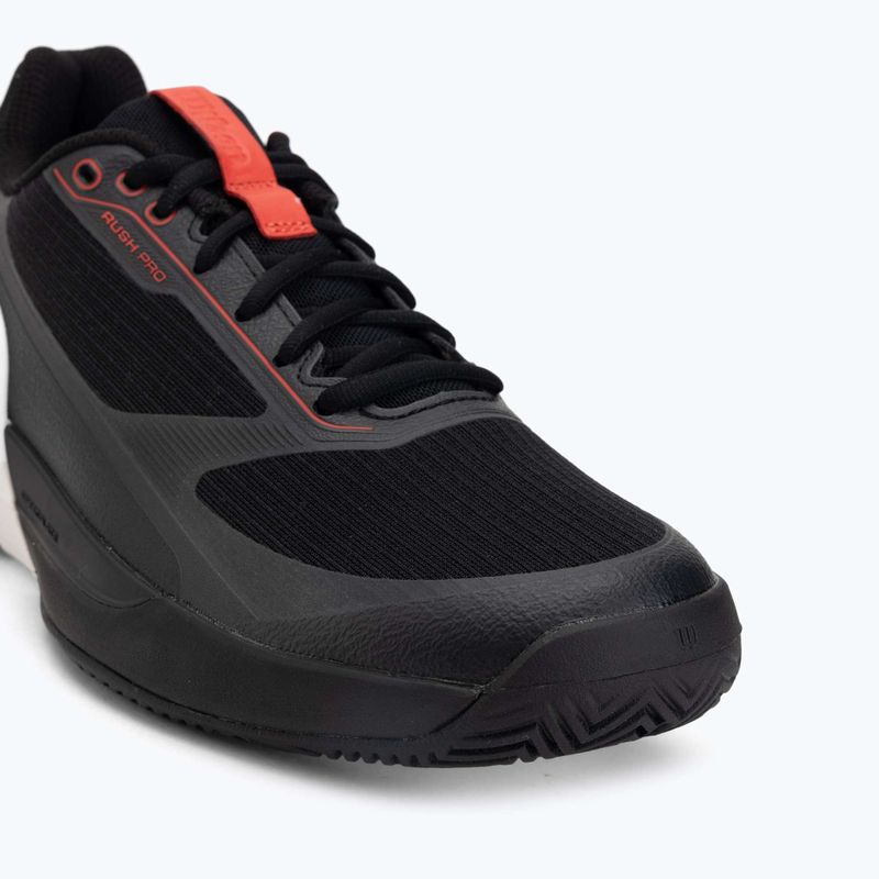 Мъжки тенис обувки Wilson Rush Pro 5 black/infrared/white 7