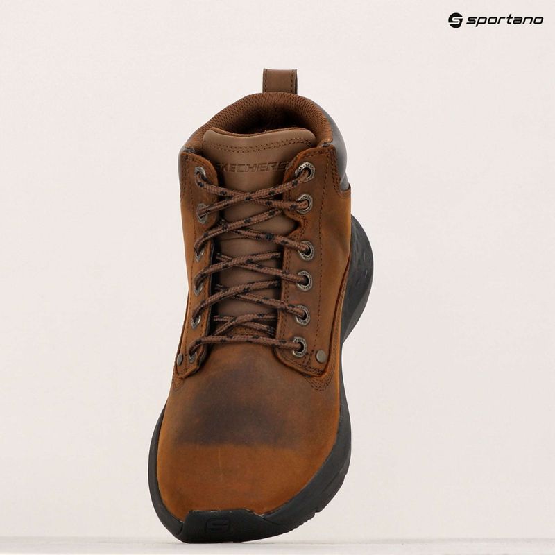 Мъжки обувки SKECHERS Parson Ederic dark brown 15