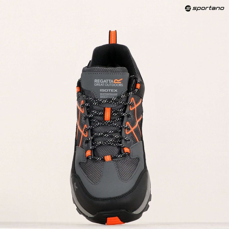 Мъжки обувки за трекинг REGATTA Samaris III Low granite/blaze orange 21