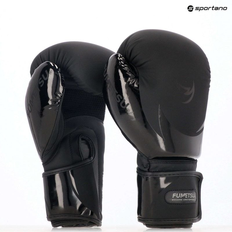 Боксови ръкавици FUMETSU Ghost S3 black/ black 7