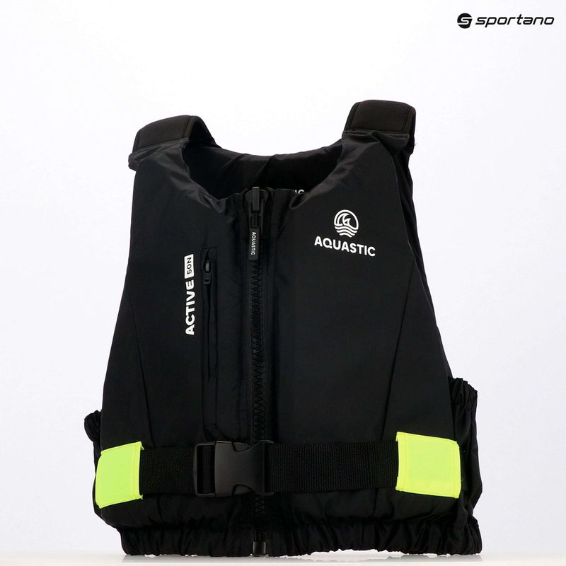 AQUASTIC Active 50N жилетка за спускане с въже, черна 12
