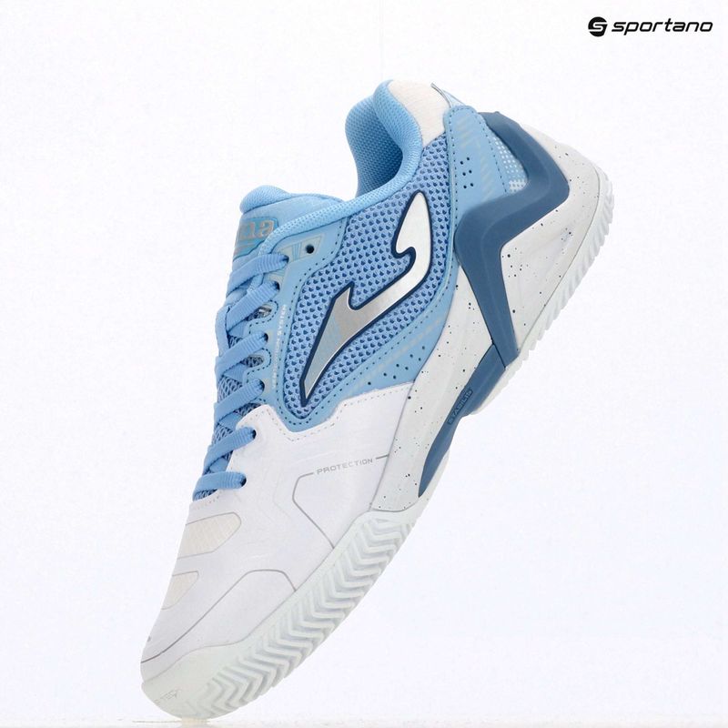 Дамски обувки за тенис Joma Set Lady C white/royal 11