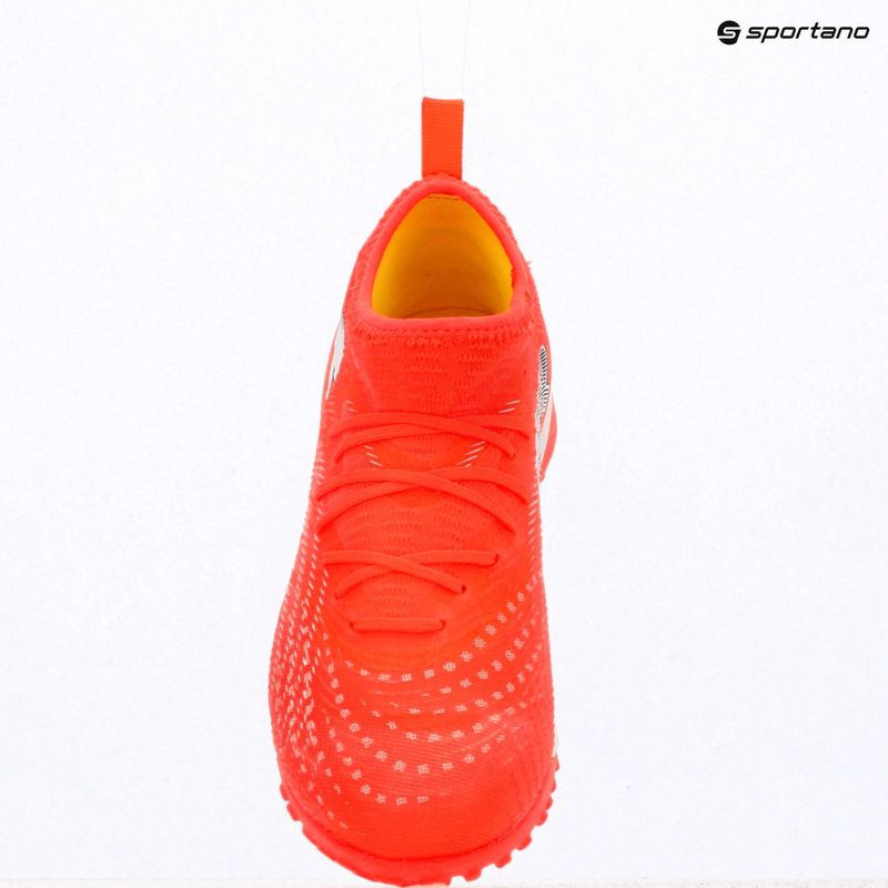 Футболни обувки PUMA Future 9 Match TT + Mid Jr glowing red/puma white/puma black/puma silver 10