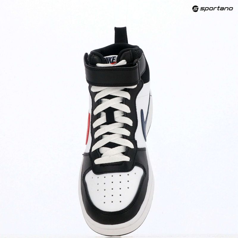 Обувки Nike Court Borough Mid 2 white/white/black/university red 10