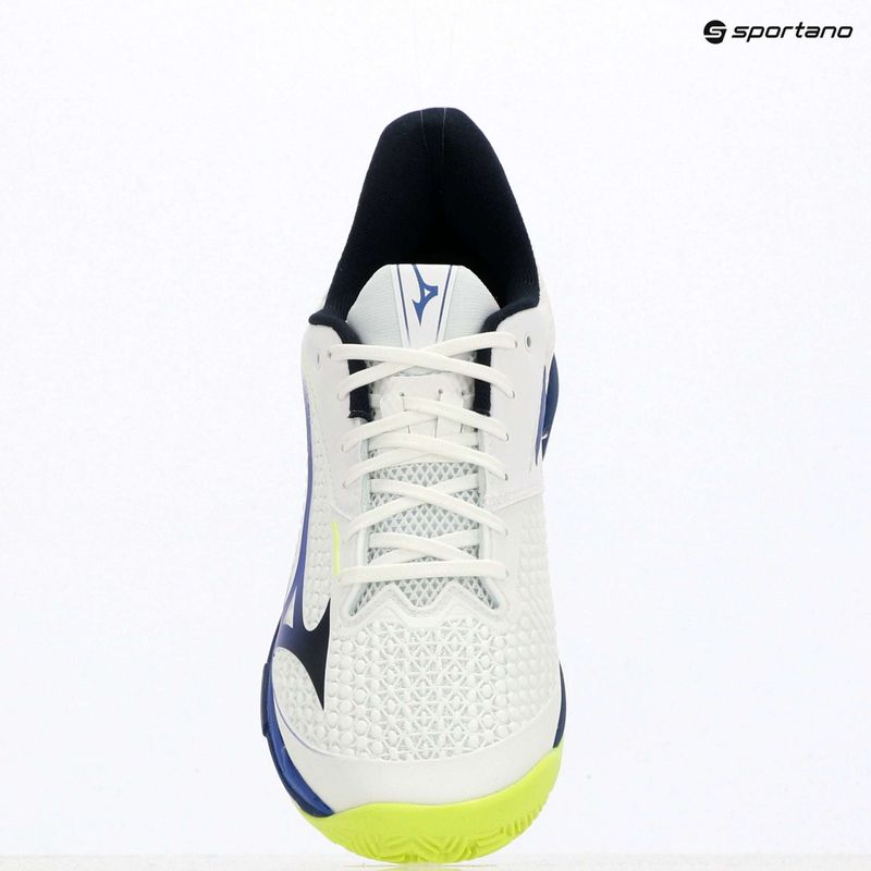 Тенис обувки Mizuno Wave Exceed Tour 7 CC white/dazzling blue/lightning 9