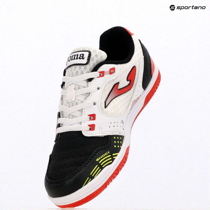 Детски футболни обувки Joma Sala Max Jr IN white/black 9