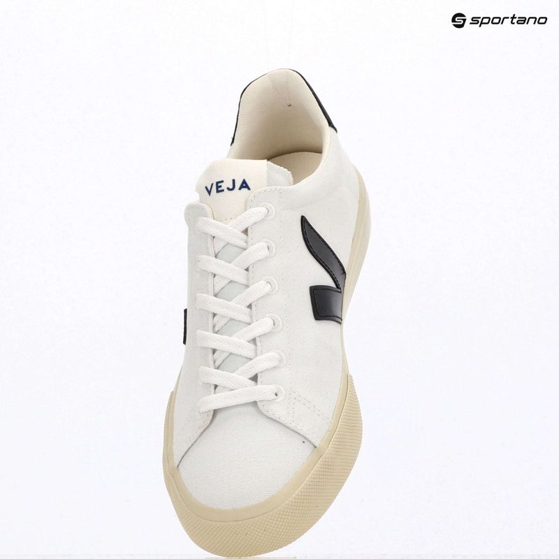 Мъжки обувки VEJA Campo Canvas white/black 9