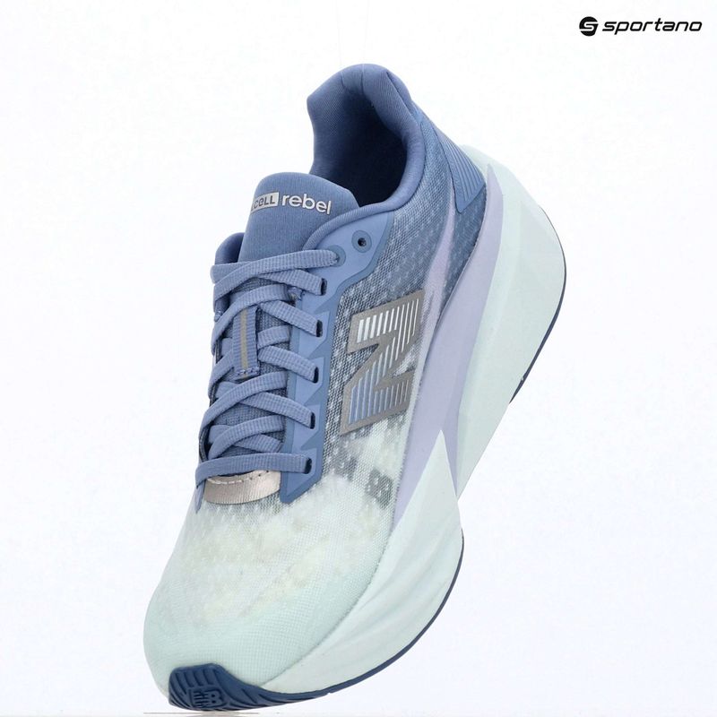 Дамски обувки за бягане New Balance FuelCell Rebel V5 fairweather blue/glint blue 9