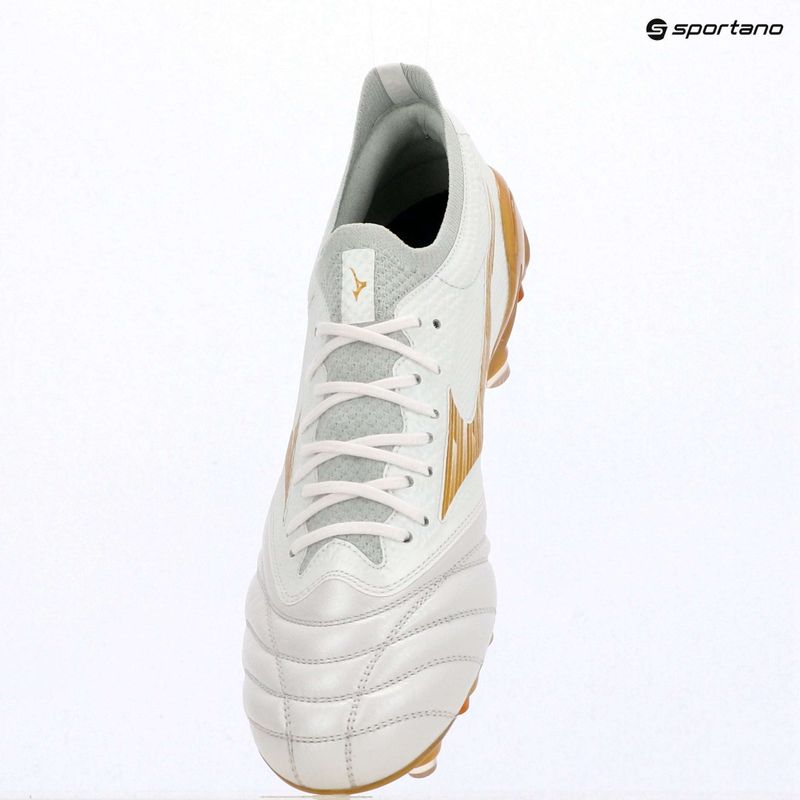 Футболни обувки Mizuno Morelia Neo IV Beta Elite Mix white/mp gold/cool gray 3c 9