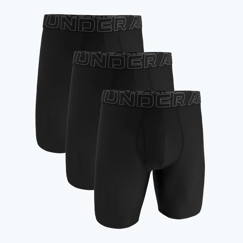 Мъжки боксерки Under Armour Perf Tech Mesh 9 3 чифта black 9