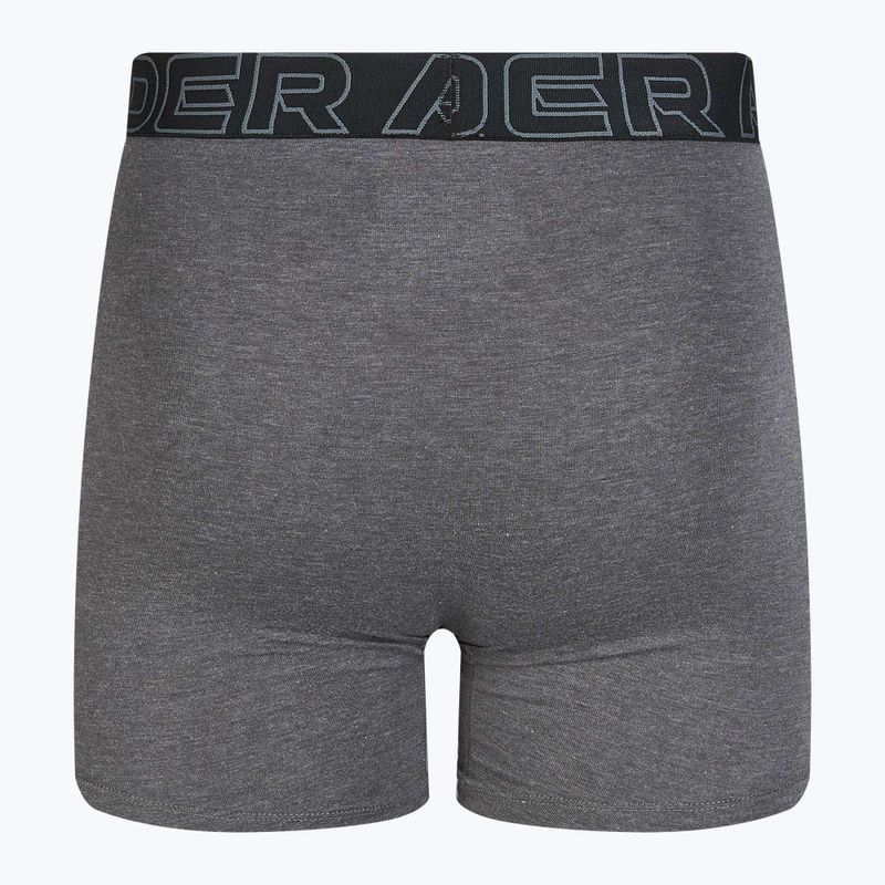 Мъжки слипове Under Armour Perf Cotton 6" 3 бр. carbon black/galaxy black 3
