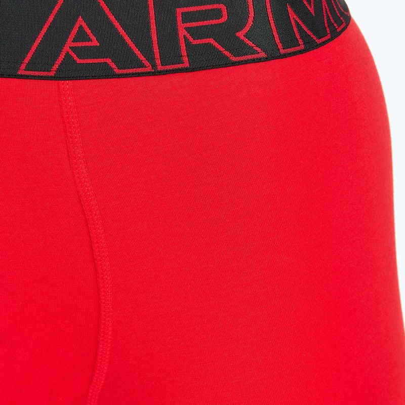 Мъжки слипове Under Armour Perf Cotton 6" 3 бр. carbon black/galaxy black 7