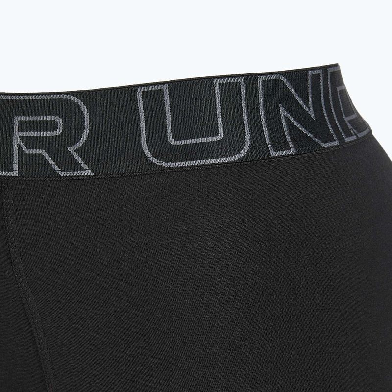 Мъжки слипове Under Armour Perf Cotton 6" 3 бр. carbon black/galaxy black 10