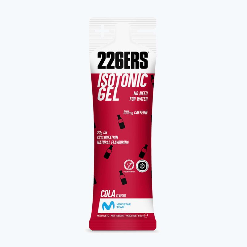 Комплект енергийни желета 226ERS Isotonic Caffeine 24 бр. x 68 g кола  2