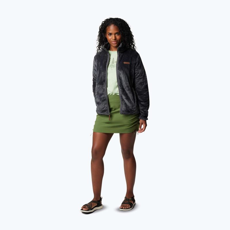 Дамски суитшърт Columbia Fire Side II Sherpa Full Zip shark 2