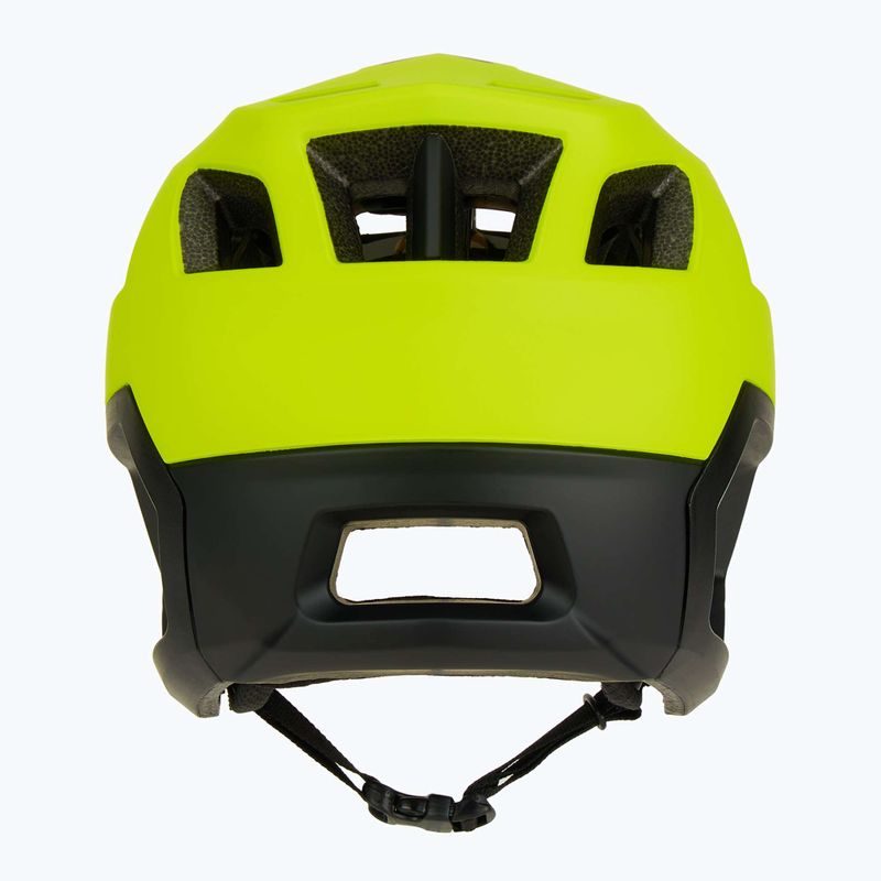 Fox Racing Dropframe велосипедна каска флуоресцентно жълто 3
