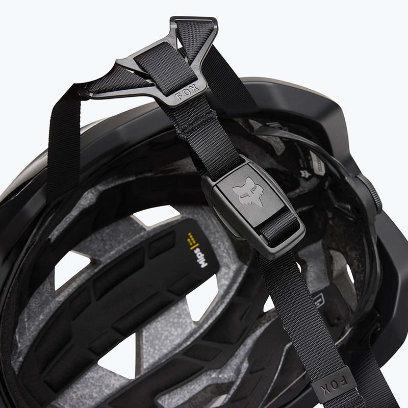 Fox Racing Speedframe Pro матова черна каска за велосипед 7