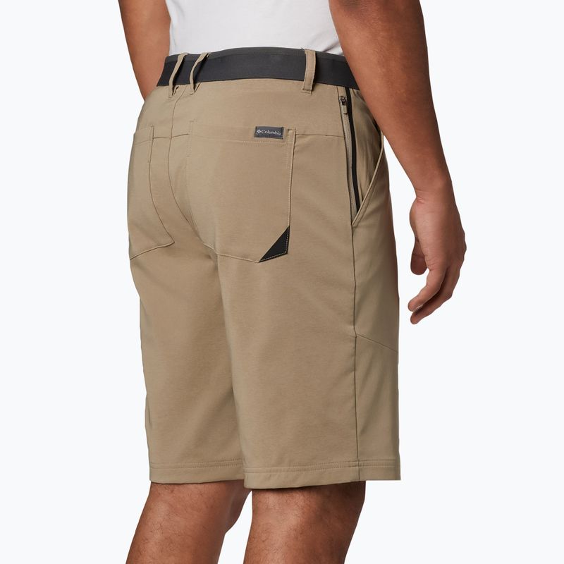 Мъжки къси панталони за трекинг Columbia Tech Trail 221 beige 1883371 4