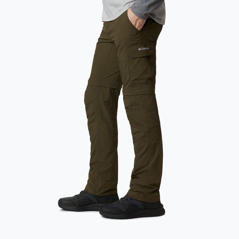Мъжки панталони за трекинг Columbia Silver Ridge II converti 319 green 1794891 3
