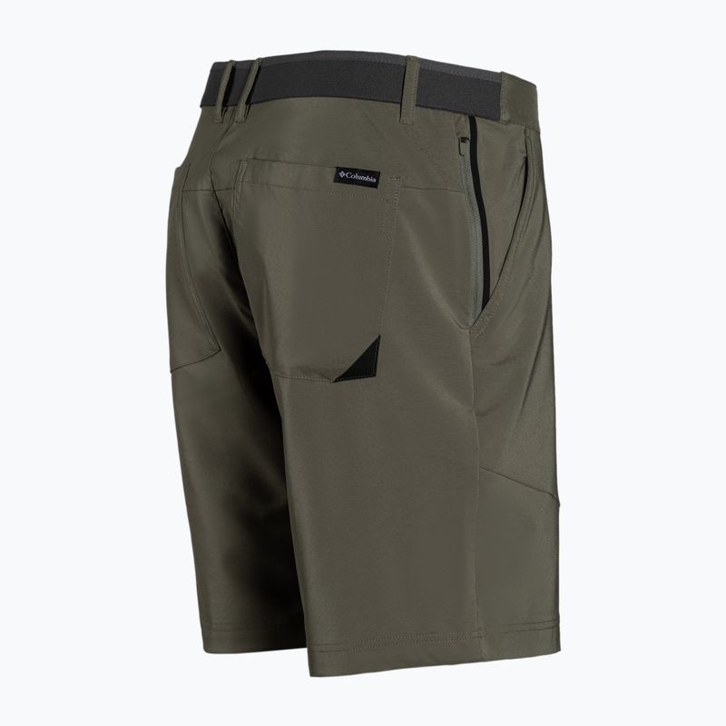 Къси панталони за трекинг за мъже Columbia Tech Trail 397 green 1883371 8