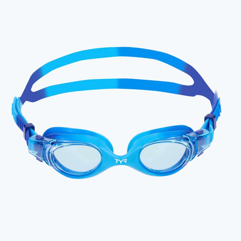 Детски очила за плуване TYR Vesi Tie Dye blue 2