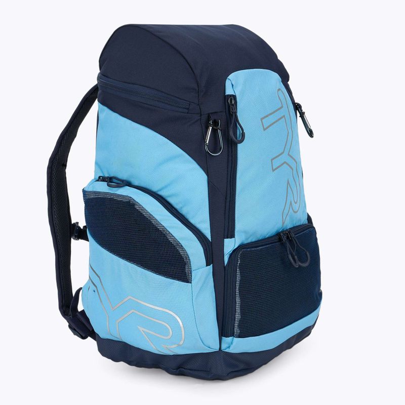 Раница за плуване TYR Alliance Team 45 l light blue/navy 2