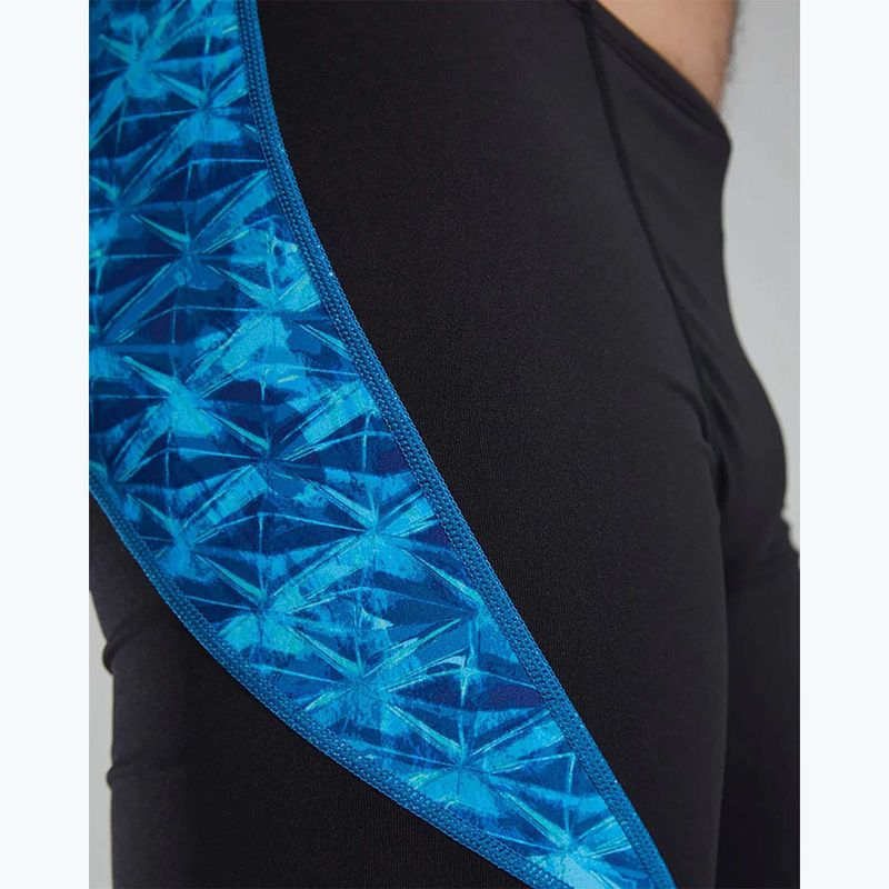 Мъжки шорти за плуване тип клин TYR Durafast Elite Oceanid Jammer light blue/aqua 6