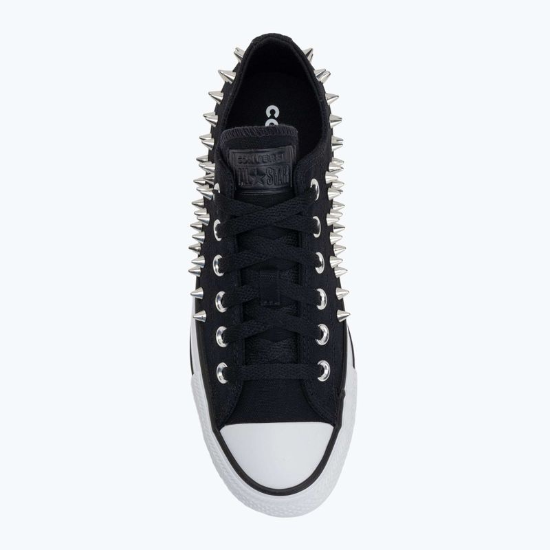 Детски маратонки Chuck Taylor All Star Studded черни/силиконови/бели 5