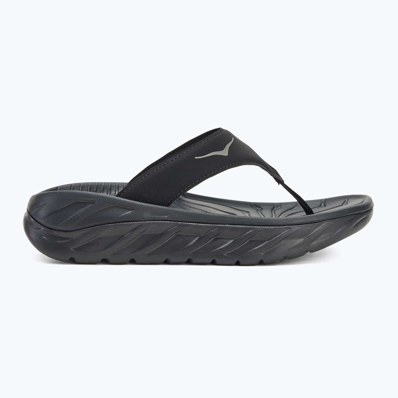Дамски джапанки HOKA Ora Recovery black/dark gull grey 2