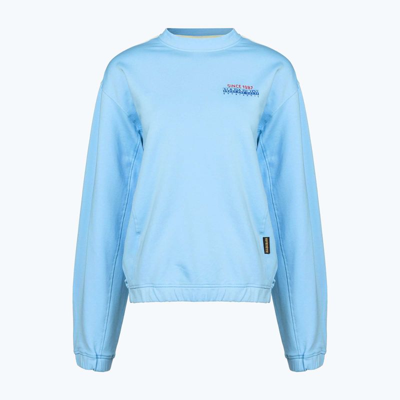Дамски суитшърт Napapijri B-Keith C blue clear 7