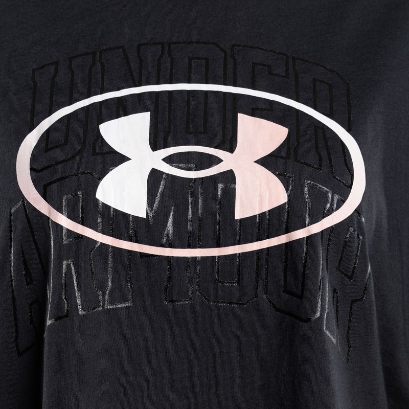 Under Armour Live Novelty дамска тениска за тренировки черна 1369881-001 3
