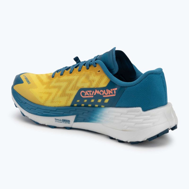 Brooks Catamount 4 мъжки обувки за бягане quince/ celestial/neo ember 3