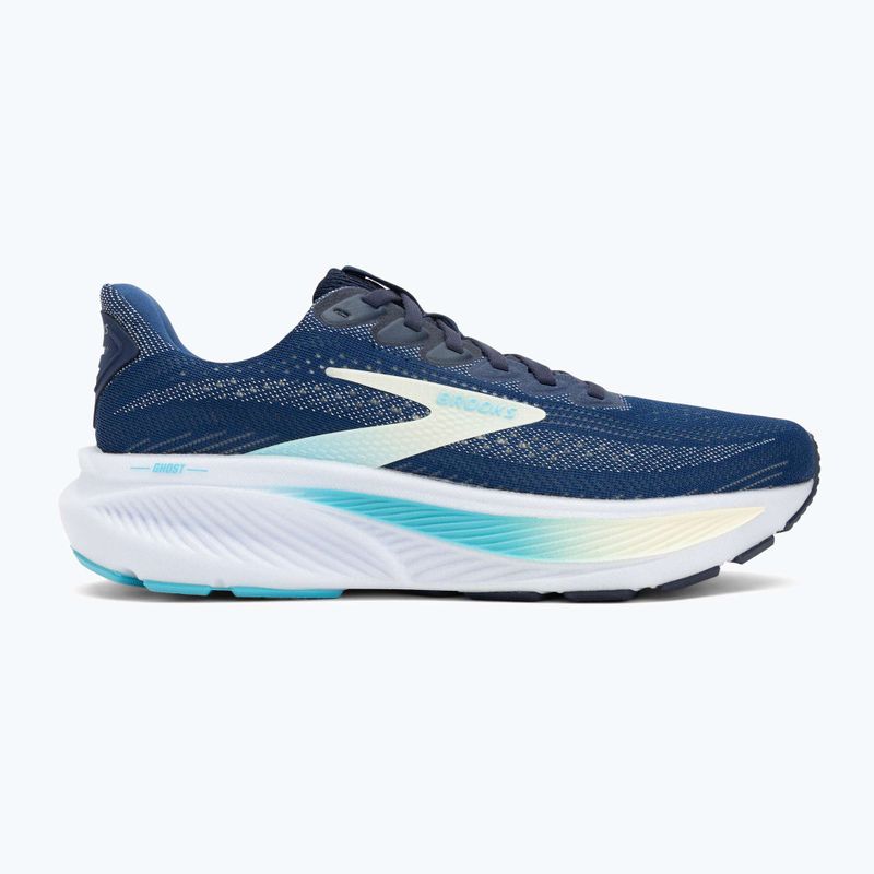 Дамски обувки за бягане Brooks Ghost 17 navy/green/turquoise 2