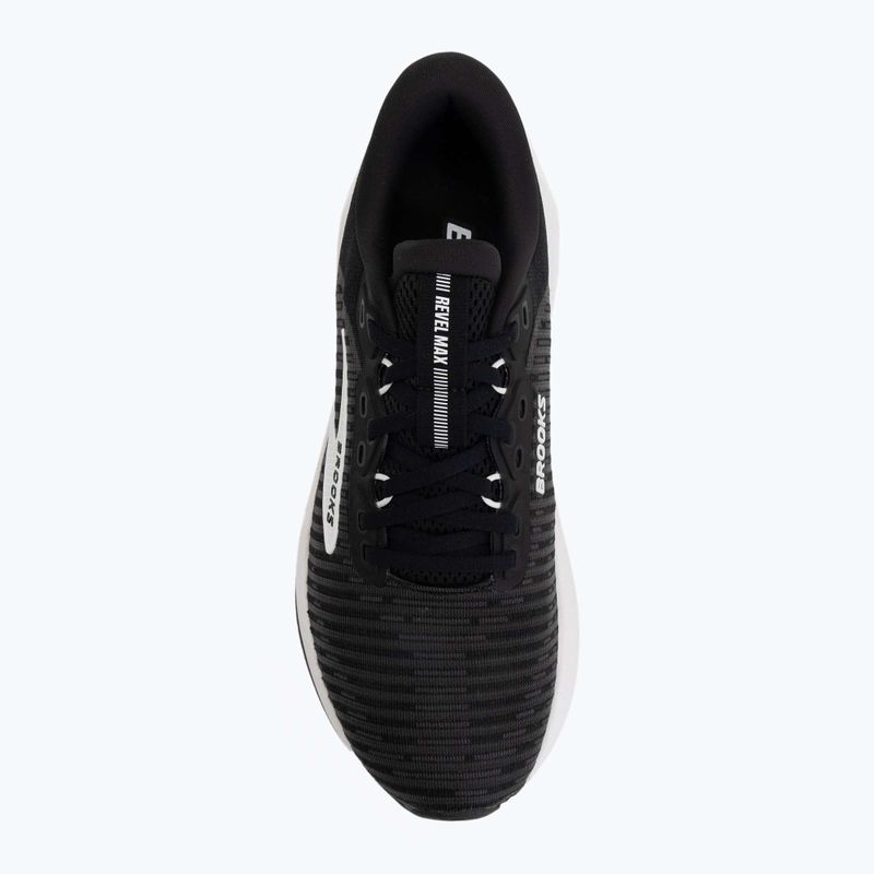 Дамски обувки за бягане Brooks Revel Max black/grey/white 5