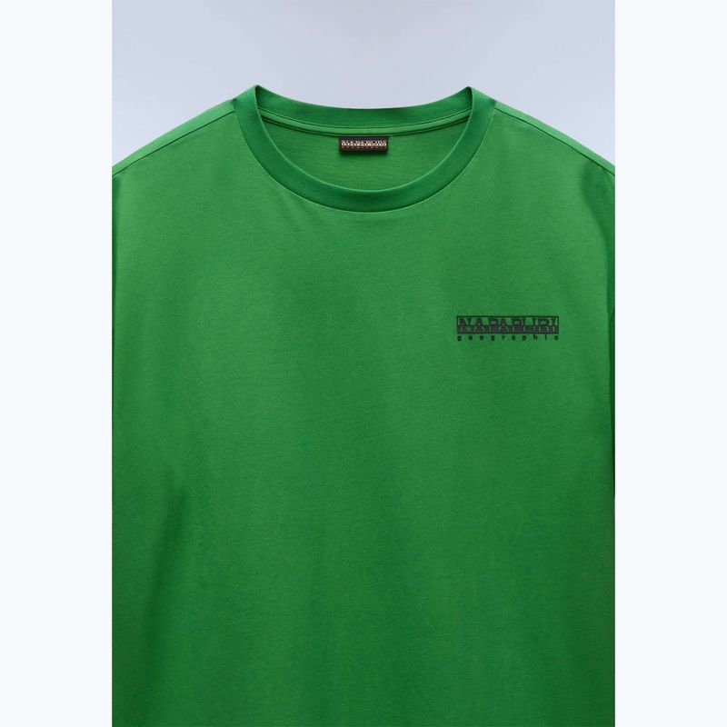 Мъжка тениска Napapijri S-Linth green kelly 7