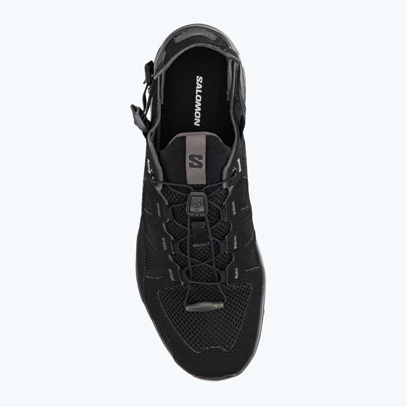 Мъжки обувки за туризъм Salomon Techamphibian 5 black/magnet/monument 7