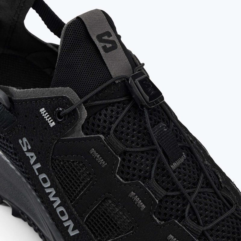Мъжки обувки за туризъм Salomon Techamphibian 5 black/magnet/monument 9