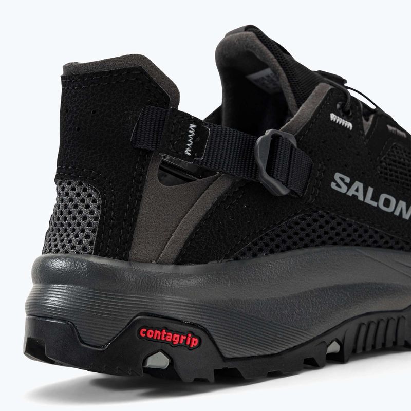 Мъжки обувки за туризъм Salomon Techamphibian 5 black/magnet/monument 10