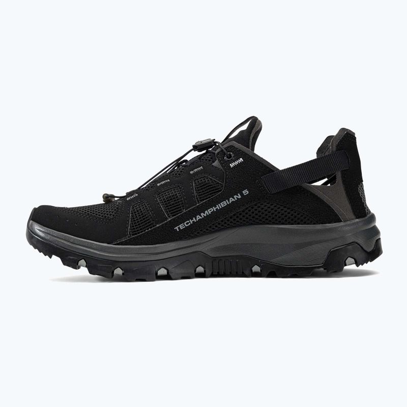 Мъжки обувки за туризъм Salomon Techamphibian 5 black/magnet/monument 3