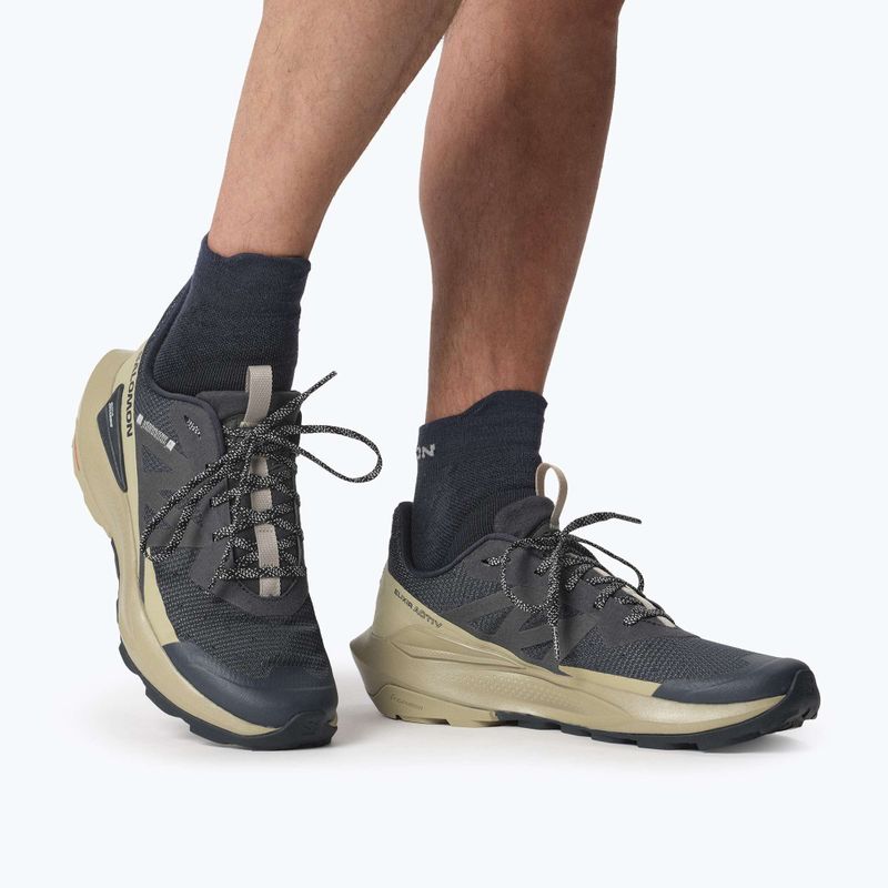 Мъжки туристически обувки Salomon Elixir Activ carbon/slate green/glacier 14